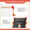 Costway 3-in-1 Wooden Art Easel for Kids Double Sided Easel with Drawing Paper Roll